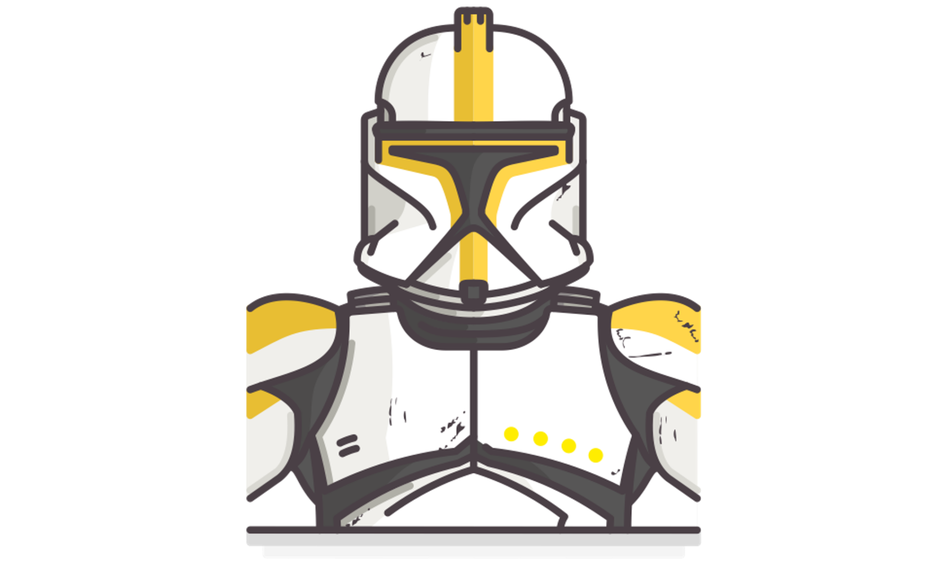 Icon of a Clone Trooper from the Star Wars prequel trilogy