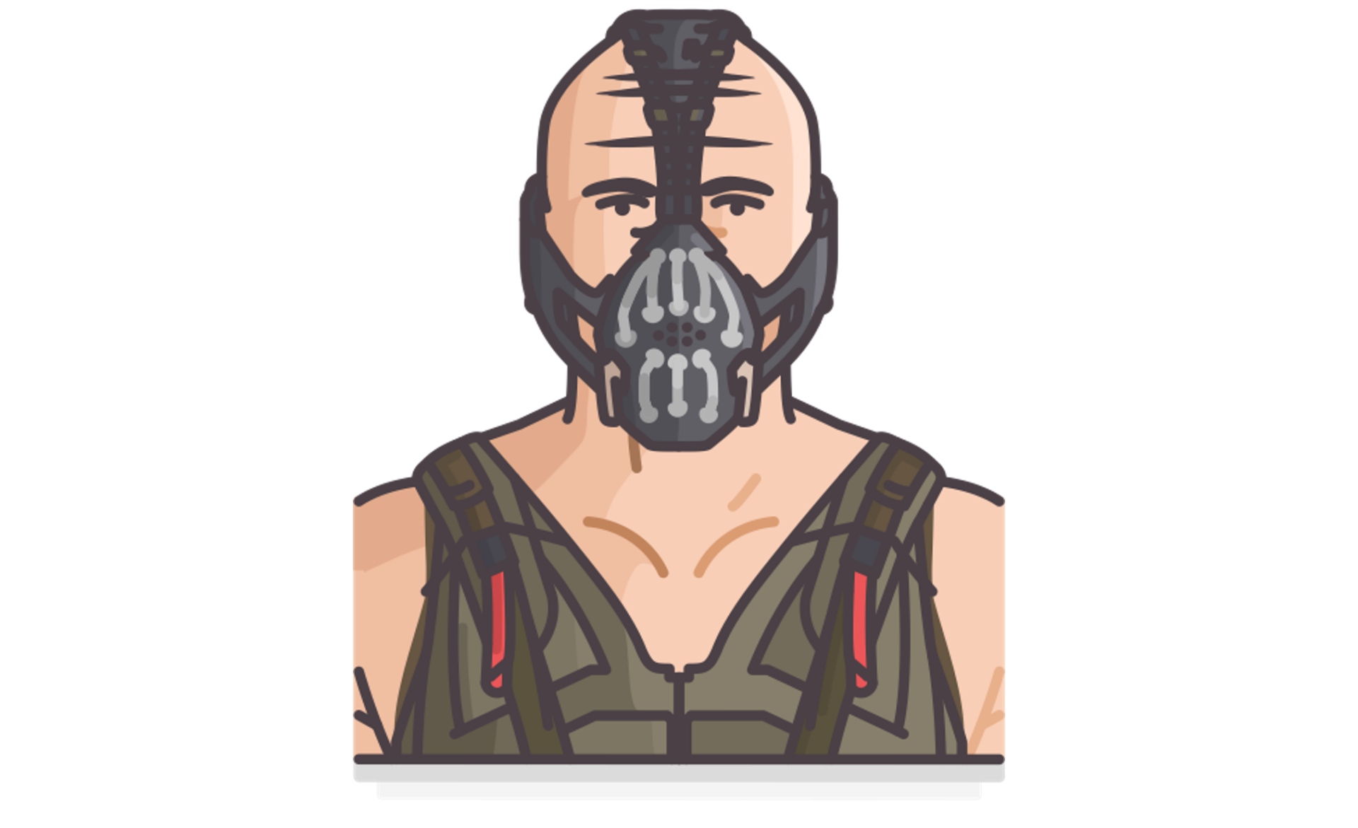Icon of Bane from The Dark Knight Rises